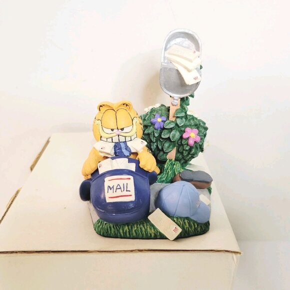 Vtg Danbury Mint Garfield Return To Sender Figurine Jim Davis - Picture 1 of 6